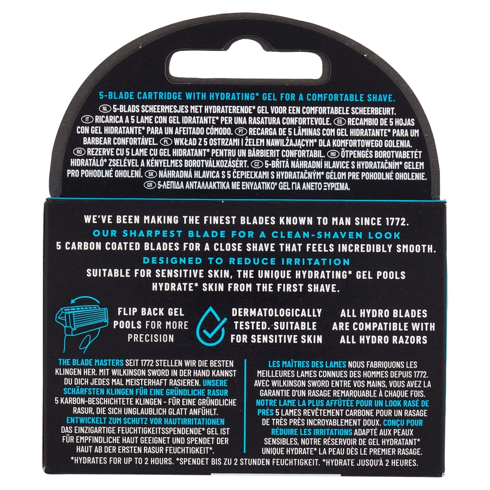 Wilkinson Sword Hydro 5 confezione di 4 lame